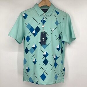 Men's William Murray Chip‎ and Chad Performance Golf Polo Shirt NWT small